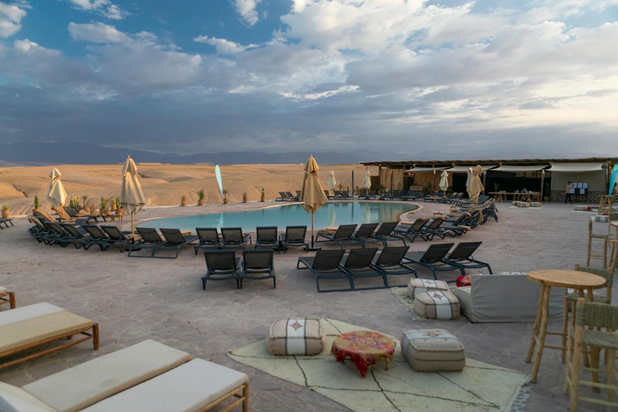 Le Bedouin Agafay Villa Marrakesh Exterior photo