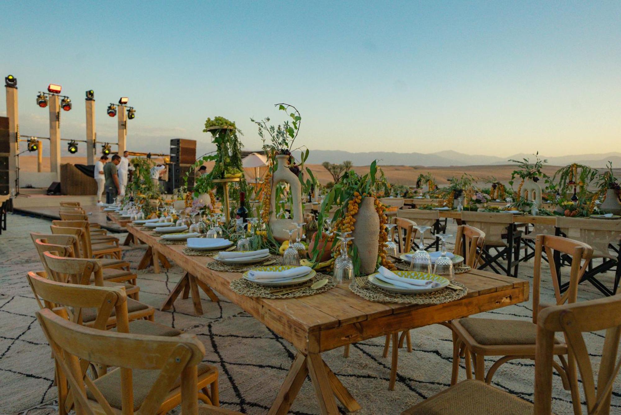 Le Bedouin Agafay Villa Marrakesh Exterior photo